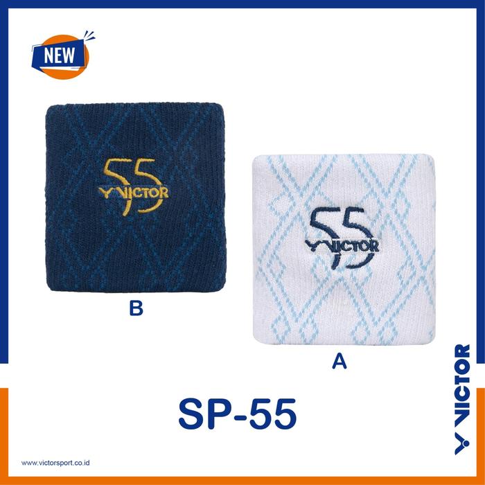 Gambar Wristband Victor SP-55 Special Edition 55 TH - Putih dari WAHANASPORT undefined Tokopedia