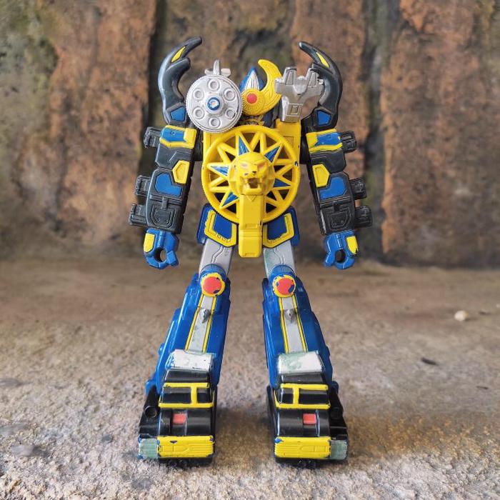 FIGURINE POWER RANGERS Bleu / Navy Ninja Storm BANDAI 2002 OCCASION EUR 9,99 - ES