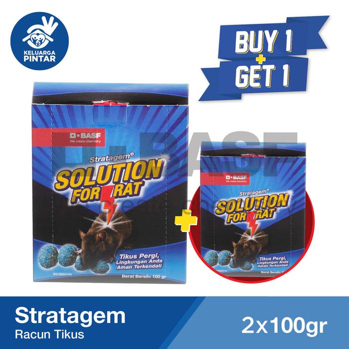 Gambar Stratagem 0.005BB - 100gr Racconn Tikus Ampuh Beli 1 Free 1 - STR 2 dari BASF Petani Sejahtera undefined Tokopedia