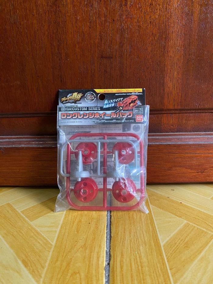 Gambar Spare part Crush Gear Break Go Ga Custom Series Sparepart - Wheel Merah dari ZaviraMart undefined Tokopedia