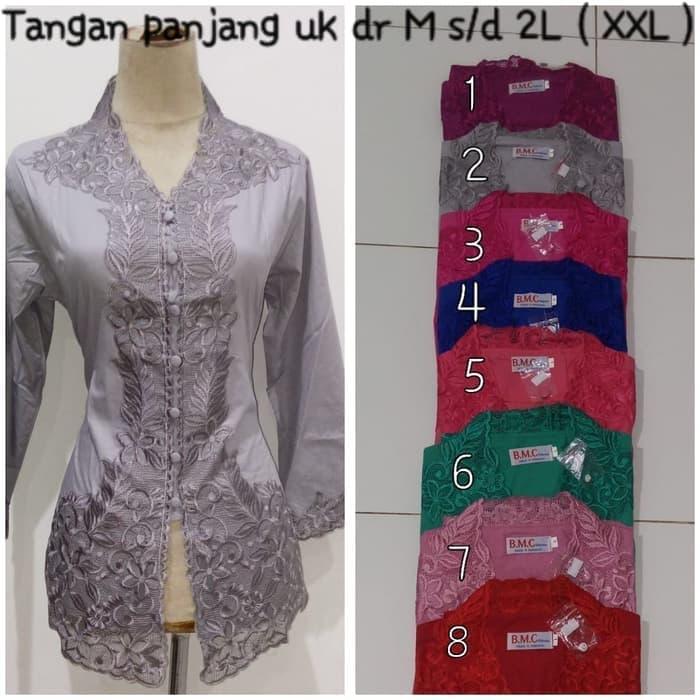 Gambar Kebaya Tradisional Encim Bordir Bahan Katun Jepang Original 100% Lembut Dingin Tidak Mudah Kusut Warna Hijau Botol Biru Dress Size M L XL XXL 3L 4L All Size - Hitam - milo, M dari KUNTUMBUNGASHOP undefined Tokopedia