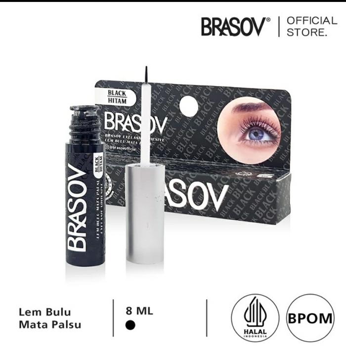 Gambar Brasov Lem Bulu Mata / Brasov Eyelash Adhesive Lem Bulu Mata Palsu - Hitam dari mei2 cosmetik undefined Tokopedia