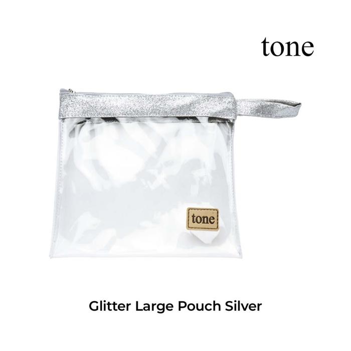 Gambar TONE Glitter Pouch | Pouch Make Up | Bag Travel Kit | GIFT BAG - Large Pouch dari Tone Official undefined Tokopedia