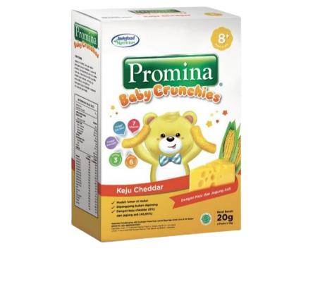 Gambar Promina Crunchies 20gr (8bulan) BEST SELLER/ snack bayi / - crunchies KEJU dari Tummytiff undefined Tokopedia