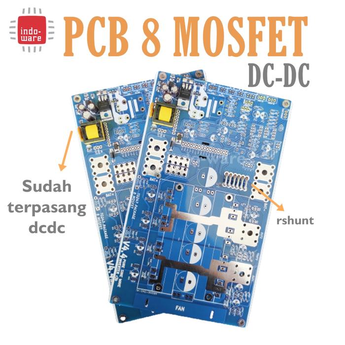 Jual pcb inverter pure sinewave EGS002 metode low frekuensi inverter