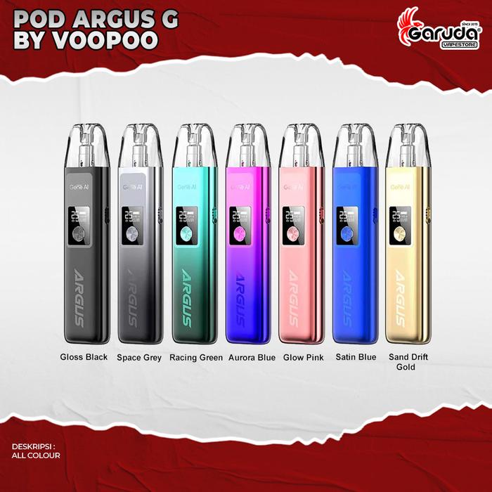 Gambar Pod Argus G By Voopoo 100% Authentic - AURORA BLUE dari Garuda Vape Bogor Jendral Sudirman undefined Tokopedia