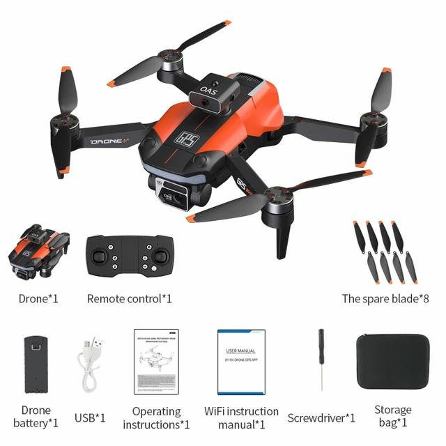 Gambar DRONE JJRC X26 GPS + Optical Flow EIS 6K Camera Brushless Drone VS F11 - 1 battre dari Brother_hood undefined Tokopedia
