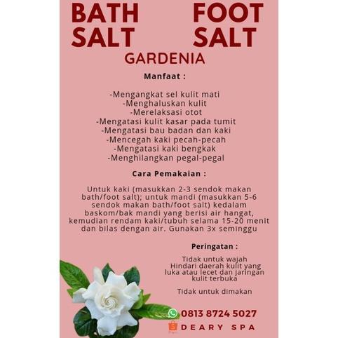 Gambar Bath Salt 1 Kg | Foot Salt | Bath Soaks | Garam Rendam Kaki - jasmine dari HilleryOctamall undefined 5 Tokopedia