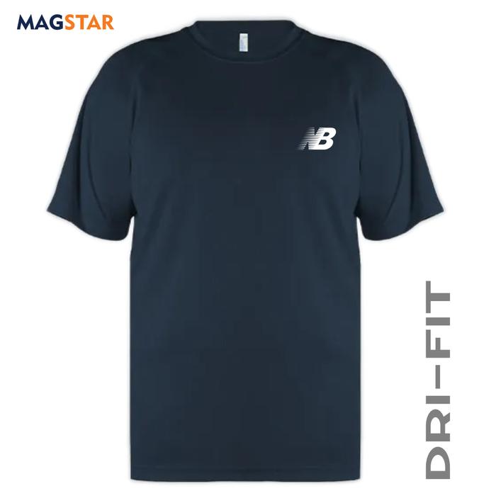 Gambar Kaos Drifit Pria Seri NEW BALANCE - Kaos Olahraga Dri-Fit NSA - Navy, S dari MAGSTARPRO undefined Tokopedia