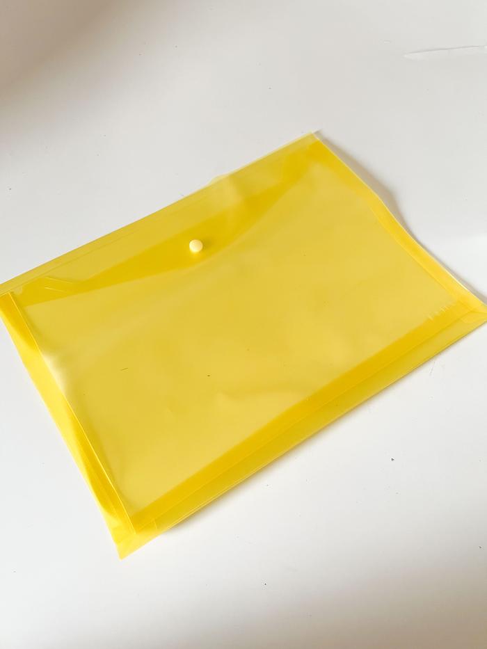 Gambar Map plastik kancing 1 JENIA stopmap knop - Kuning dari PenPaper ID undefined Tokopedia