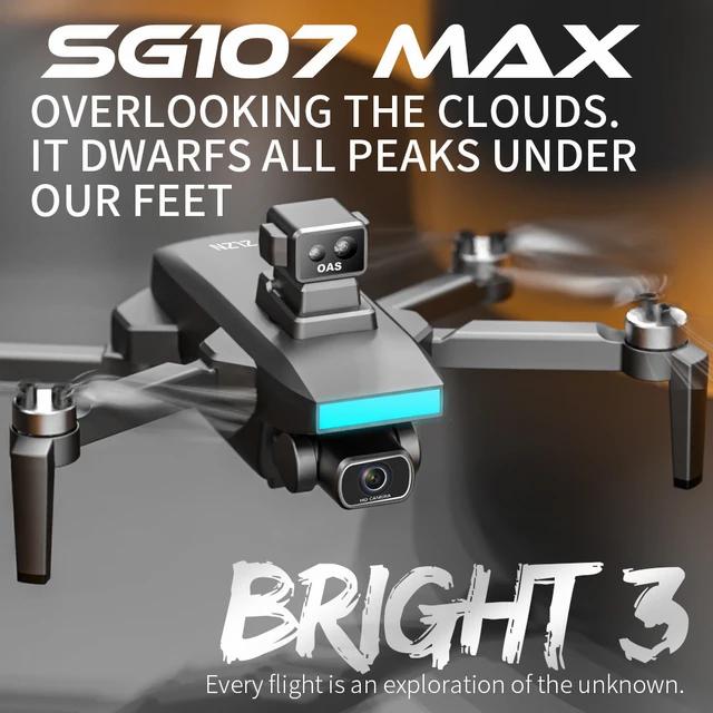 Gambar DRONE SG107 MAX Bright 3 GPS + Optical Flow 5G 8K EIS Camera Brushless - 1 Battre dari Brother_hood undefined Tokopedia