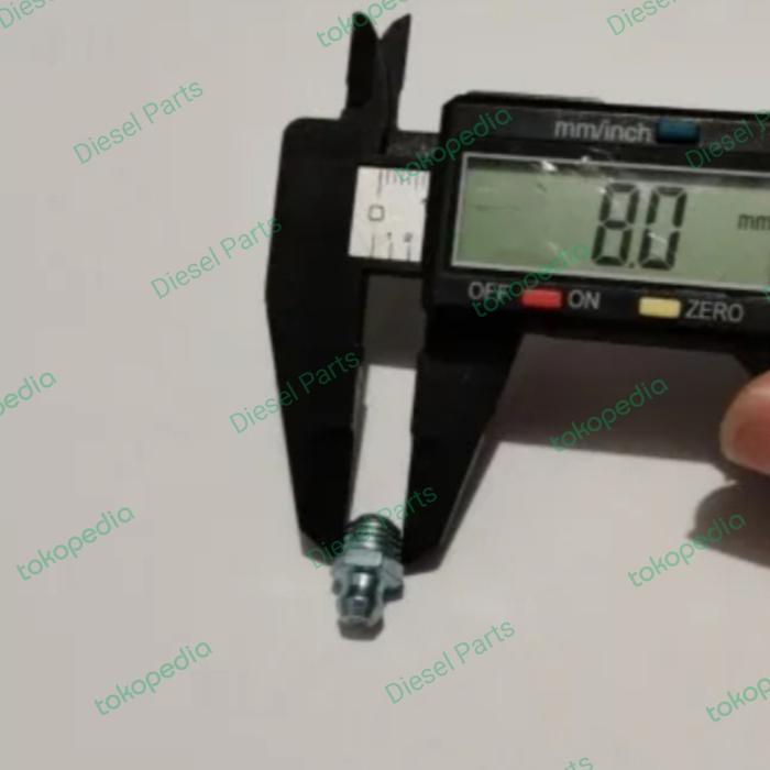 Gambar NEPPLE NEPLE NAPLE NEPEL NIPLE GRIS GRISS GRES GRESS GREASE M8 8MM - M8 LURUS dari DIESEL PARTS SUKSES undefined Tokopedia