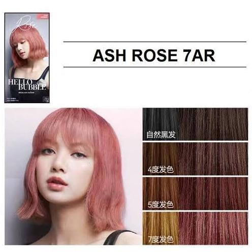 Gambar Mise En Scene Hello Bubble Hair Color Cat Rambut Pewarna Rambut - 7AR Ash Rose dari EMuBa Shop undefined Tokopedia