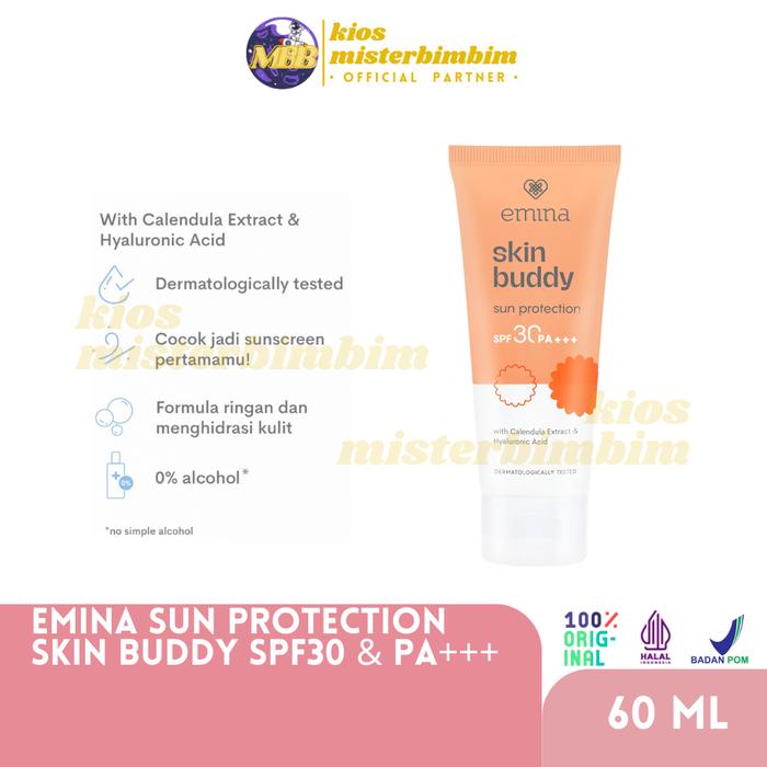 Gambar Emina Sun Battle Skin Buddy Sun Protection / Sunscreen Wajah - Skin Buddy 30 dari Kios Misterbimbim undefined Tokopedia