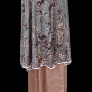 Gambar Mukena Silk Premium 2 in 1 - Merah dari Zaffina undefined 5 Tokopedia