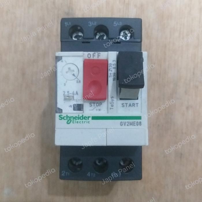 Telemecanique/Schneider Gv2Me08/2.5-4A Motor Circuit Breaker – Aeliya Marine Tech