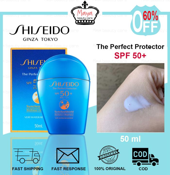 Gambar Shiseido Suncream The Perfect Protector UV SPF50+ PA++ Sunblock 50ml - Shiseido 50 ml dari Toko ResmiBali undefined Tokopedia