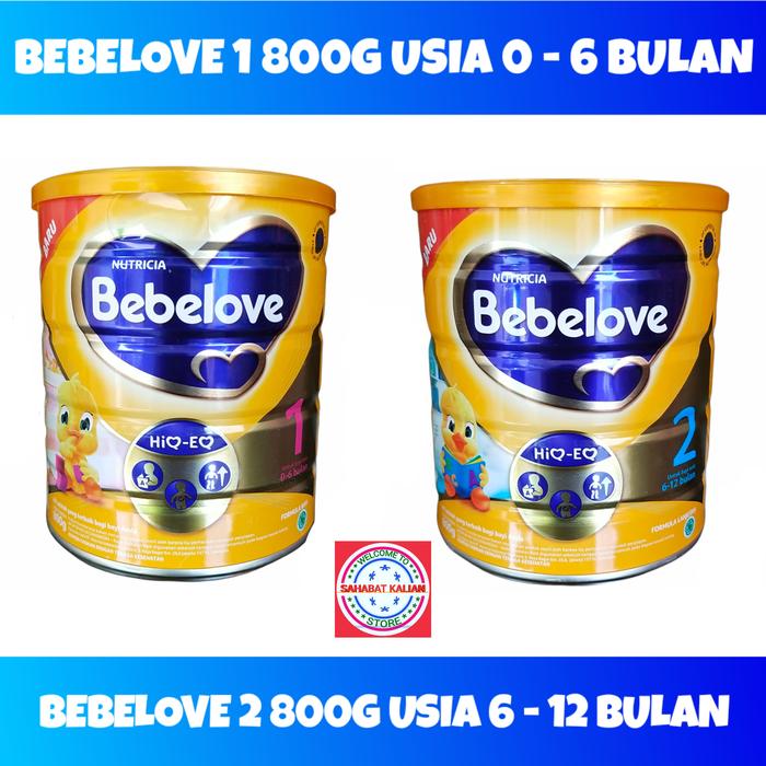 Gambar BEBELOVE 1 BEBELOVE 2 800GRAM - BEBELAC 3 MADU dari SAHABAT KALIAN SHOP undefined Tokopedia
