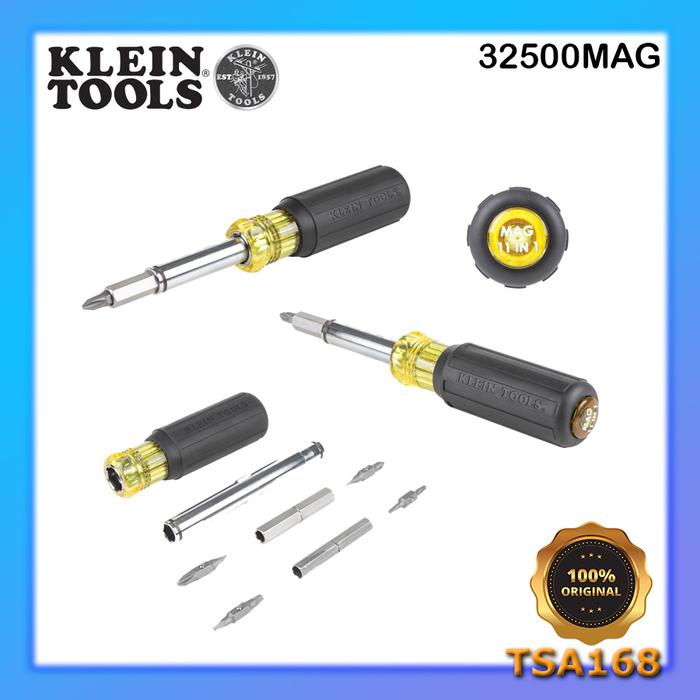 Jual Klein Tools 32500MAG 11in1 Screwdriver Nut Driver Set