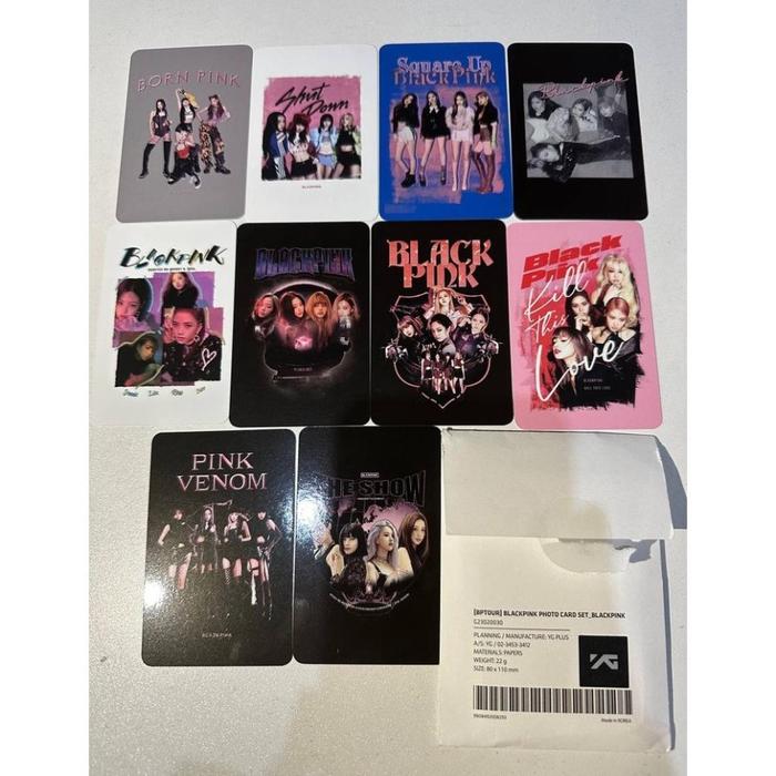 Gambar Photocard Blackpink x Flimty Exhibition Jakarta Set isi 10pcs Sealed - Blackpink dari Twocare Kota Medan Tokopedia