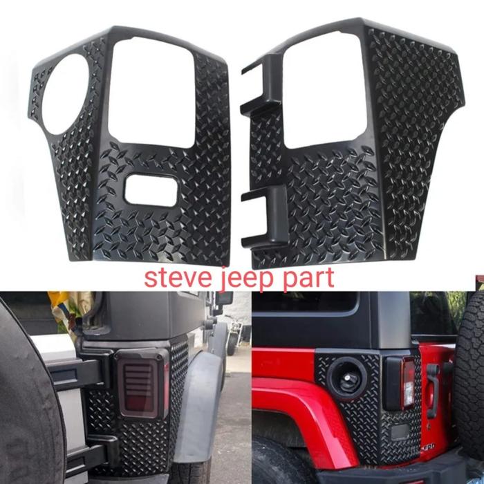On Sale! Jeep Wrangler JK 07-17 Rear Corner Guard Body Armor Tail Light Cover - Jeep Wrangler Body Armor - Jeep Wrangler Offroad Accessories & Parts In Brisbane - Foto 11