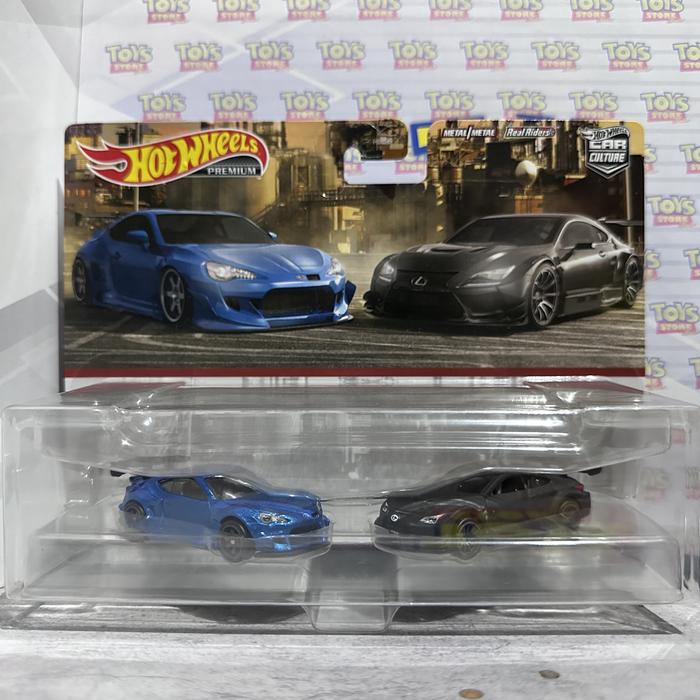 Jual Hot Wheels Premium Two Pack Skyline Silhoutte LBWK Pandem Subaru ...