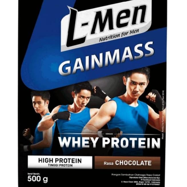 Gambar susu L-men gainmass chocolate 500 gram dari wrxstore undefined Tokopedia