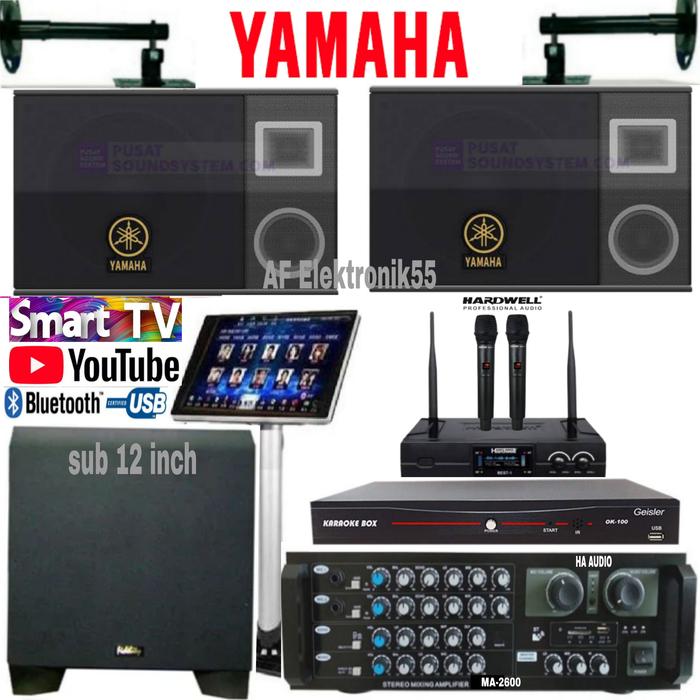 Jual Paket Sound System Karaoke Yamaha ( Paket Komplit 3 ) Original