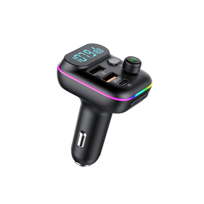 Gambar NETPAC New Car Bluetooth MP3 Player Bluetooth Receiver Car Charger - Hitam dari Netpac Store undefined Tokopedia