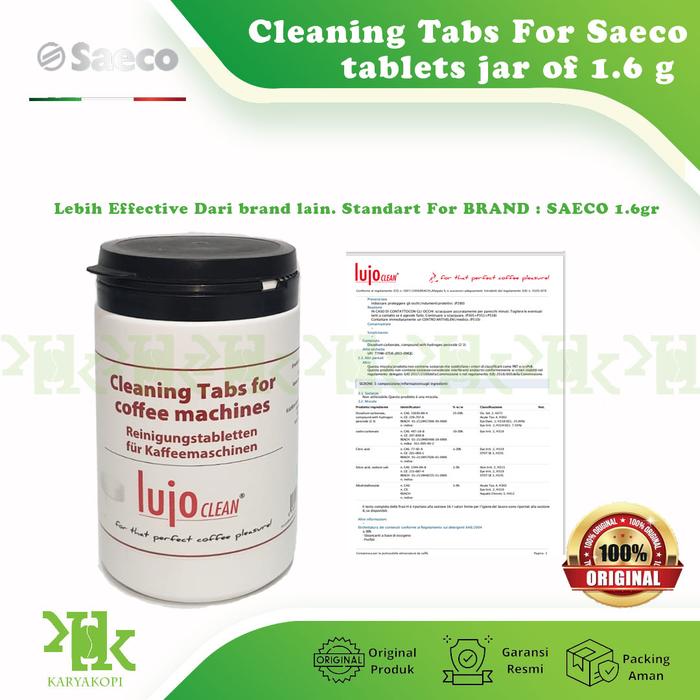 Gambar Saeco Coffee Oil Remover Tablet Pembersih Mesin Kopi - Lujo 1Tablet dari KARYA KOPI INDONESIA undefined Tokopedia