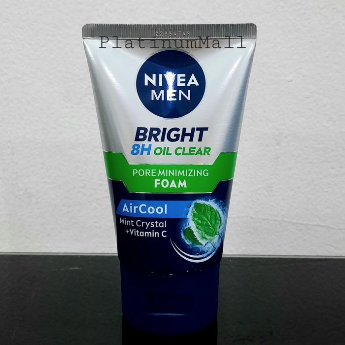 Gambar Sabun cuci muka NIVEA MEN 100ml face wash - bright8H foam dari PlatinumMall undefined Tokopedia