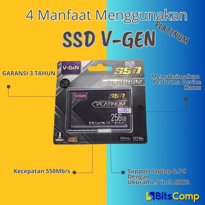 Jual Original Harddisk SSD Vgen 128GB 256GB 512GB 1TB SATA