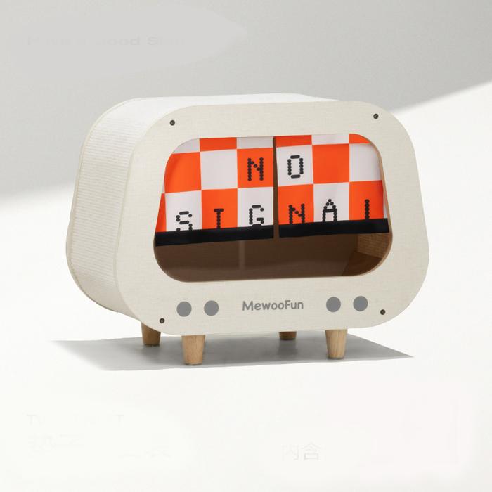 Gambar TV Cat House Rumah Kucing Lucu Unik - Putih dari Ocil Petshop_NEW undefined Tokopedia