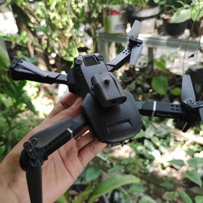 Gambar Drone E100 Upgrade 4k HD Dual Camera Fpv WiFi Drone Dengan Obstacle dari JogjaToyShop undefined Tokopedia