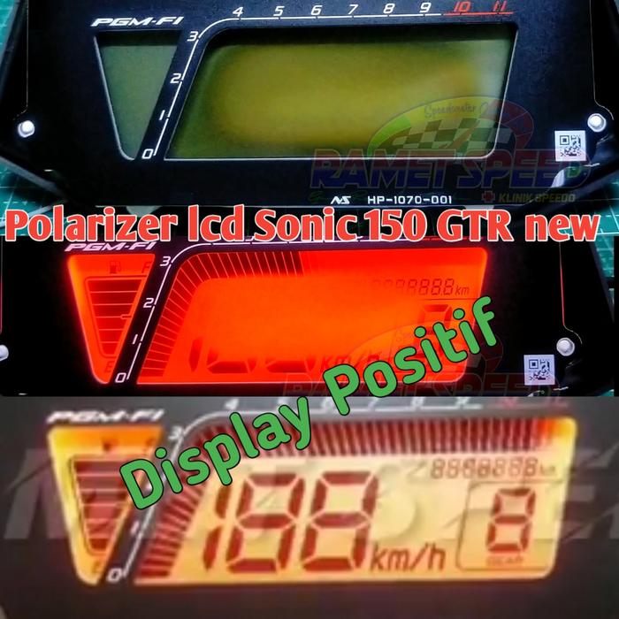 Gambar polarizer untuk lcd speedometer honda sonic new gtr - Positif, Dalam dari Ramet Speedo undefined Tokopedia