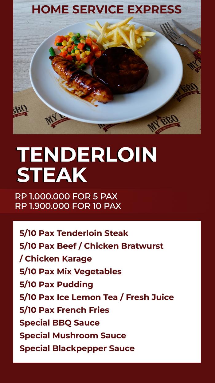 Gambar Home Service My BBQ Express 5 / 10 Pax - Steak Lidah 10 dari MY BBQ Official Store undefined Tokopedia