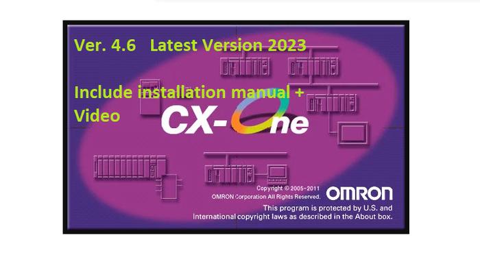 Gambar OMRON CX One CX-Programmer 4.6 software CP1 CP2 CJ1 CJ2 CS terbaru - Link Gdrive dari toko merrylie undefined Tokopedia