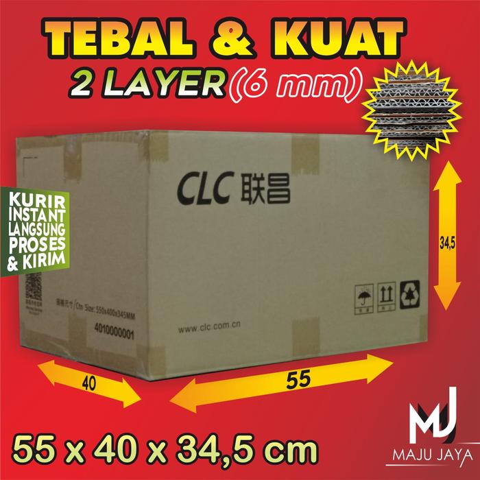 Gambar Kardus Bekas Besar Pindahan Packing Packaging Jumbo Dus Kotak JTR 504 - 55x40x34.5 dari MAJU JAYA KARDUS_NEW undefined Tokopedia