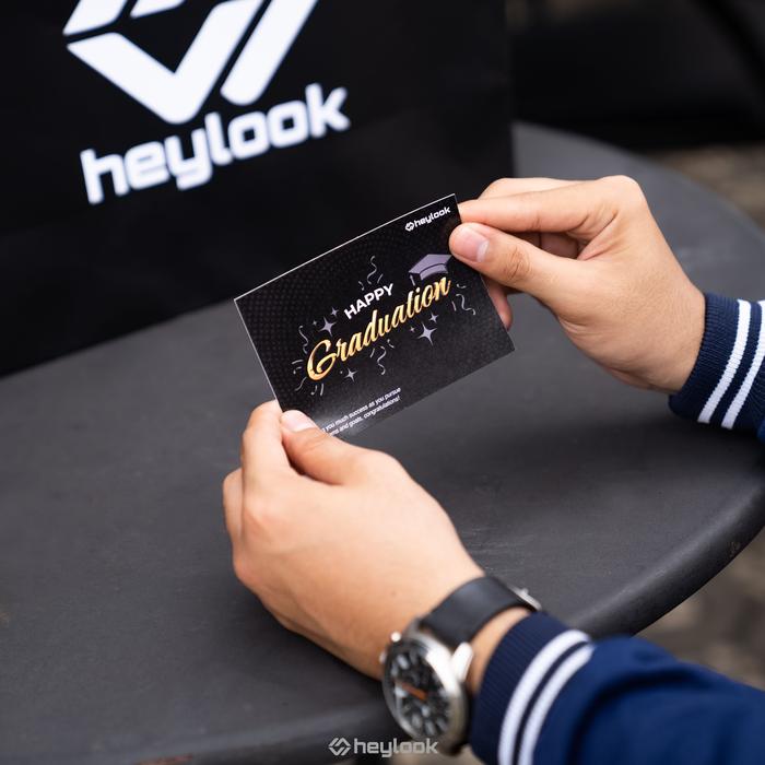 Gambar KARTU UCAPAN WISUDA GRADUATION ULANG TAHUN THANKS CARD GIFT CARD - GRADUATION  dari HEYLOOK PROJECT undefined Tokopedia
