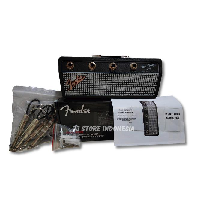 Gambar Marshall Fender Gantungan Kunci Keychain Marshall Jack Rack II - Fender Black dari JJ Store Official undefined Tokopedia