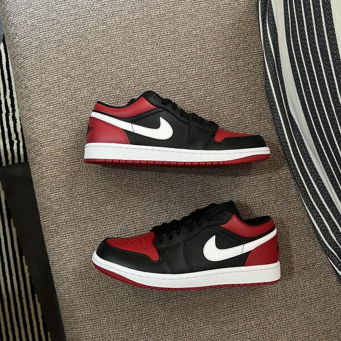 Air Jordan Low Alternate Bred Toe Original