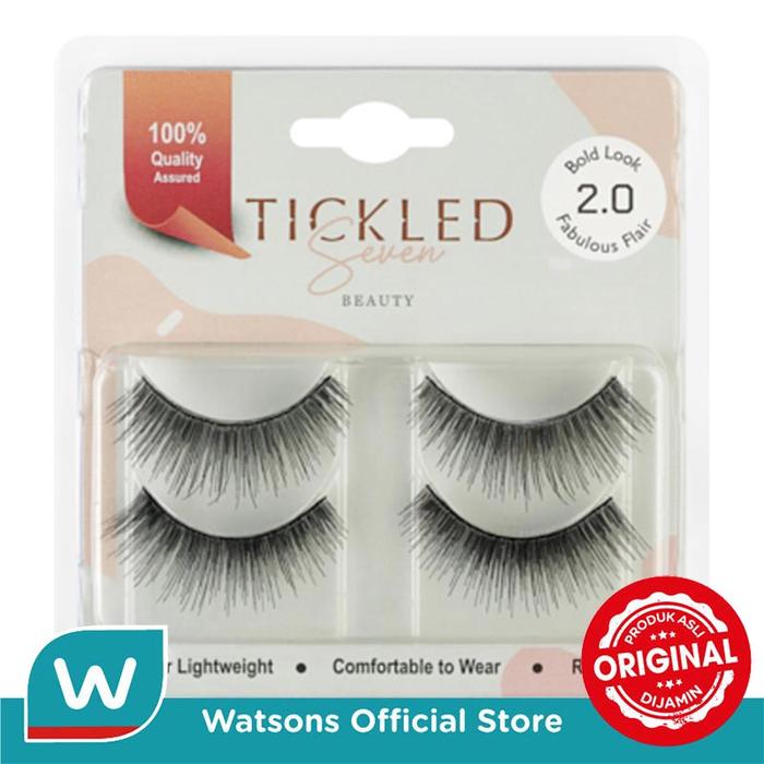 Gambar Tickled Seven - Twin Pack Eyelashes Fabulous Flair 2.0 dari Watsons Indonesia Official Store undefined Tokopedia