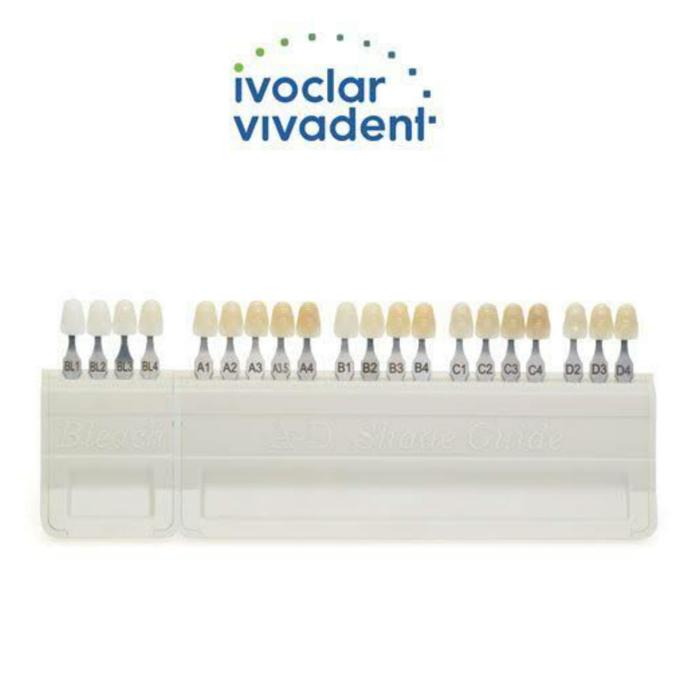 Jual Dental Shade Guide AD Bleach ORI IVOCLAR VIVADENT Contoh Warna