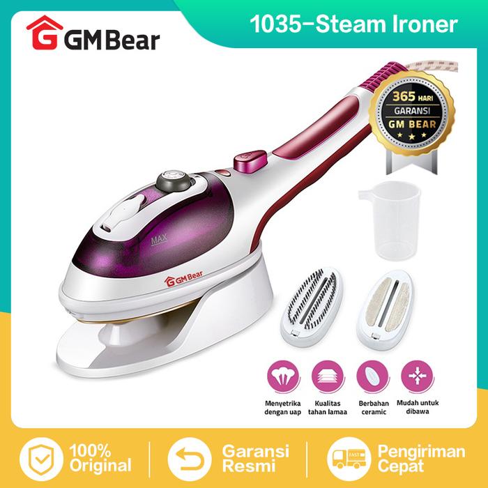 Gambar GM Bear Setrika Uap Laundry 1035 - Steam Ironer - Setrika 1035 dari GM Bear undefined Tokopedia