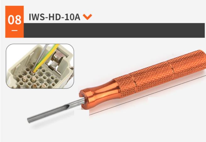 Gambar Pin Removal Tool Heavy Duty Connector 10A 16A 40A CDM/CDF HARTING HAN - IWS-HD-10A dari Terra Solar undefined Tokopedia