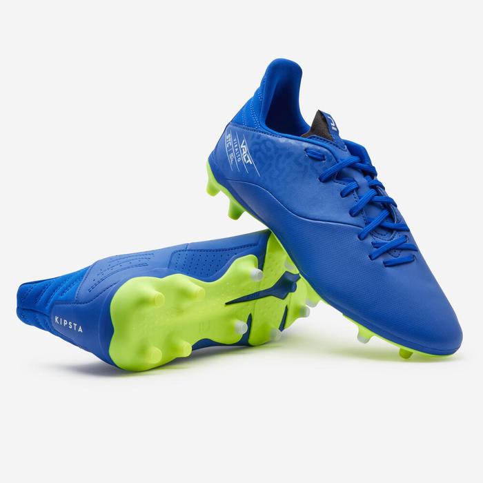 Promo DECATHLON KIPSTA Sepatu Bola Viralto I FG Biru/Kuning