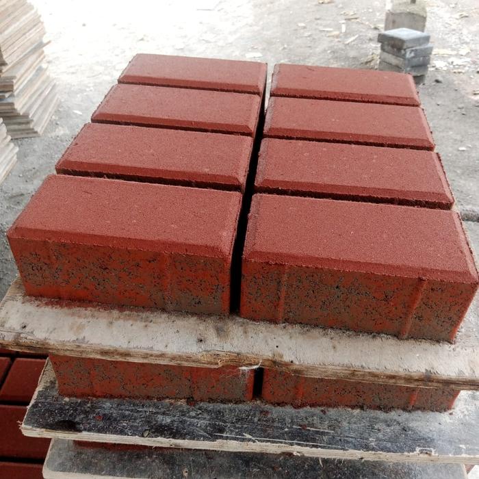 Gambar PAVING BLOCK / CONBLOCK BATA 6cm PRESS MESIN - Merah Hidrolik dari MISTER BETON undefined Tokopedia