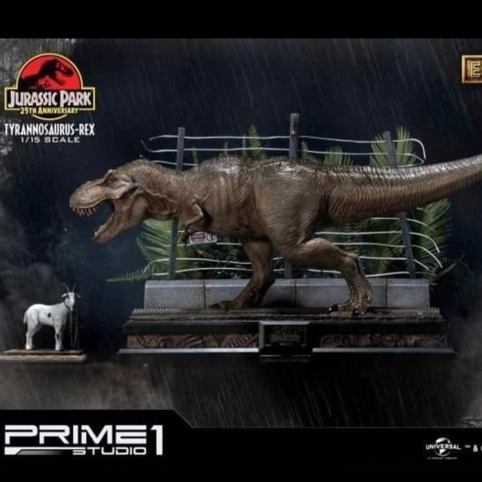 Gambar Prime 1 Studio Jurassic Park Tyrannosaurus Rex Exclusive version 1/15 dari Warung Forza Shop undefined Tokopedia