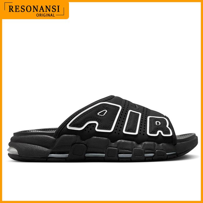Sandal Wanita Terbaru Nike Original Sports Air More Uptempo Hitam