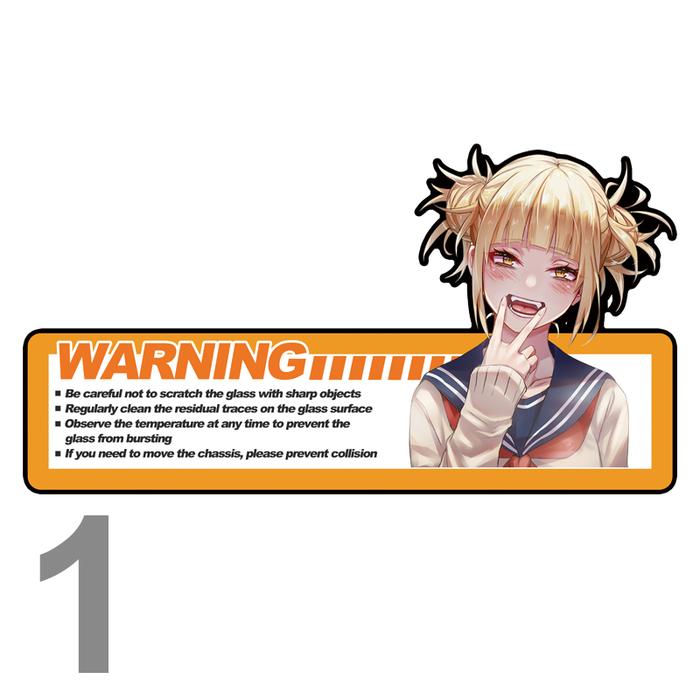 Gambar Warning Stickers Chassis Sticker Anime Komputer CPU - 1 dari LSV HOBBIES undefined Tokopedia